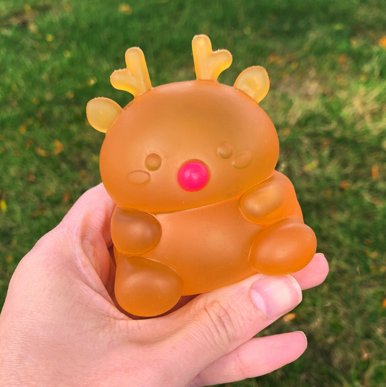 Super Duper Sugar Squisher - Brown Reindeer