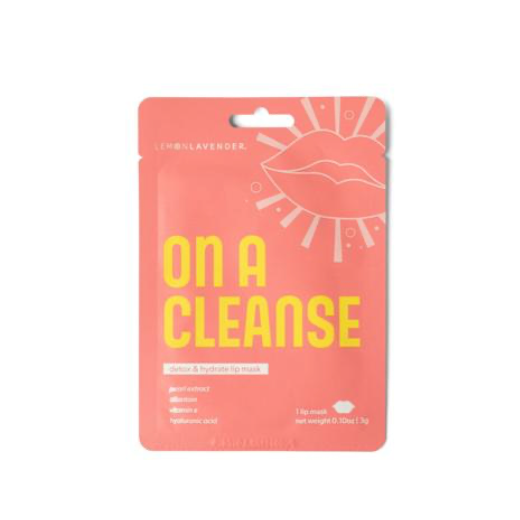 Lemon Lavender Pearl Pucker Up Hydrogel Lip Mask