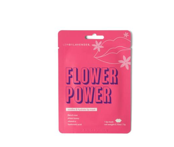Lemon Lavender Rose Pucker Up Hydrogel Lip Mask
