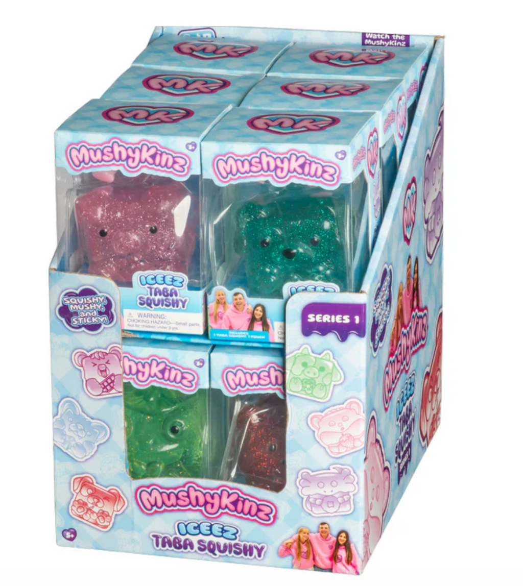 MushyKinz ICEEZ Taba Clear Collectible Squishy