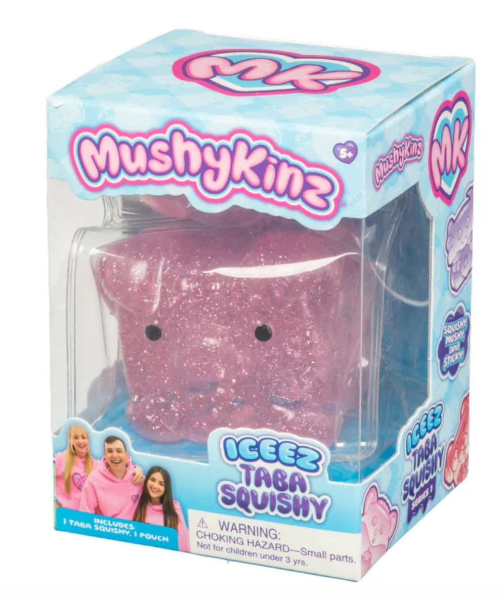 MushyKinz ICEEZ Taba Clear Collectible Squishy