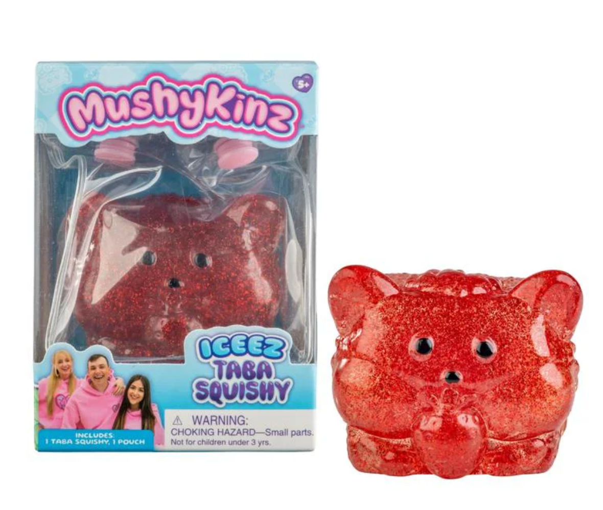 MushyKinz ICEEZ Taba Clear Collectible Squishy