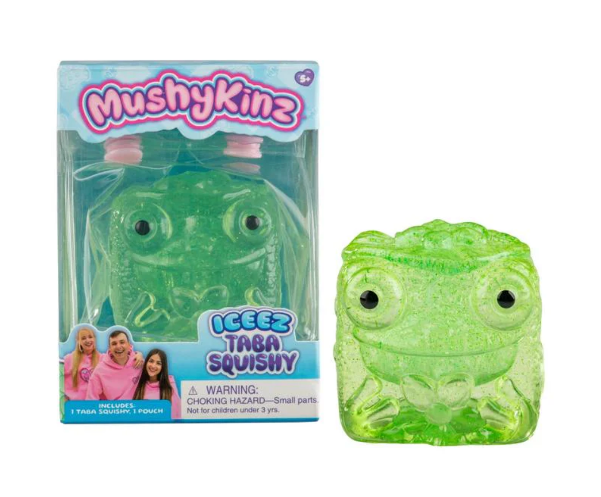 MushyKinz ICEEZ Taba Clear Collectible Squishy
