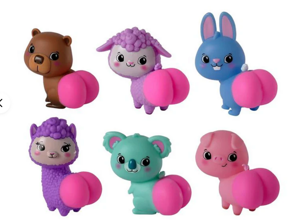 Squishy Tushy Toys 3 Inch Figures Single Blind Box