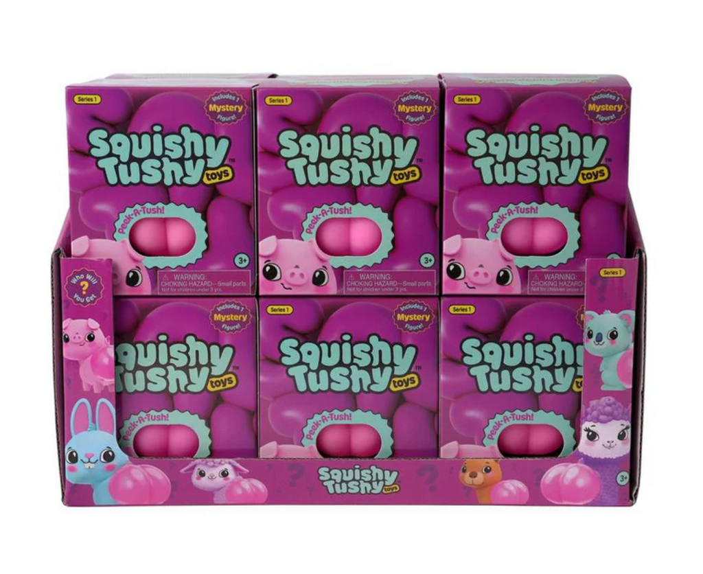 Squishy Tushy Toys 3 Inch Figures Single Blind Box