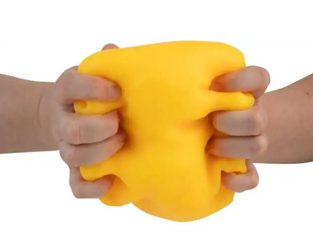 ORB™ Easy Sqweezy Super Cheesy Squeeze Toy [Extra Soft]