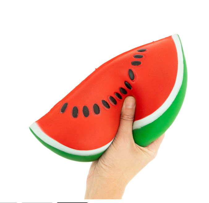 The Big Squij Watermelon Slow-Rise Squishy Toy