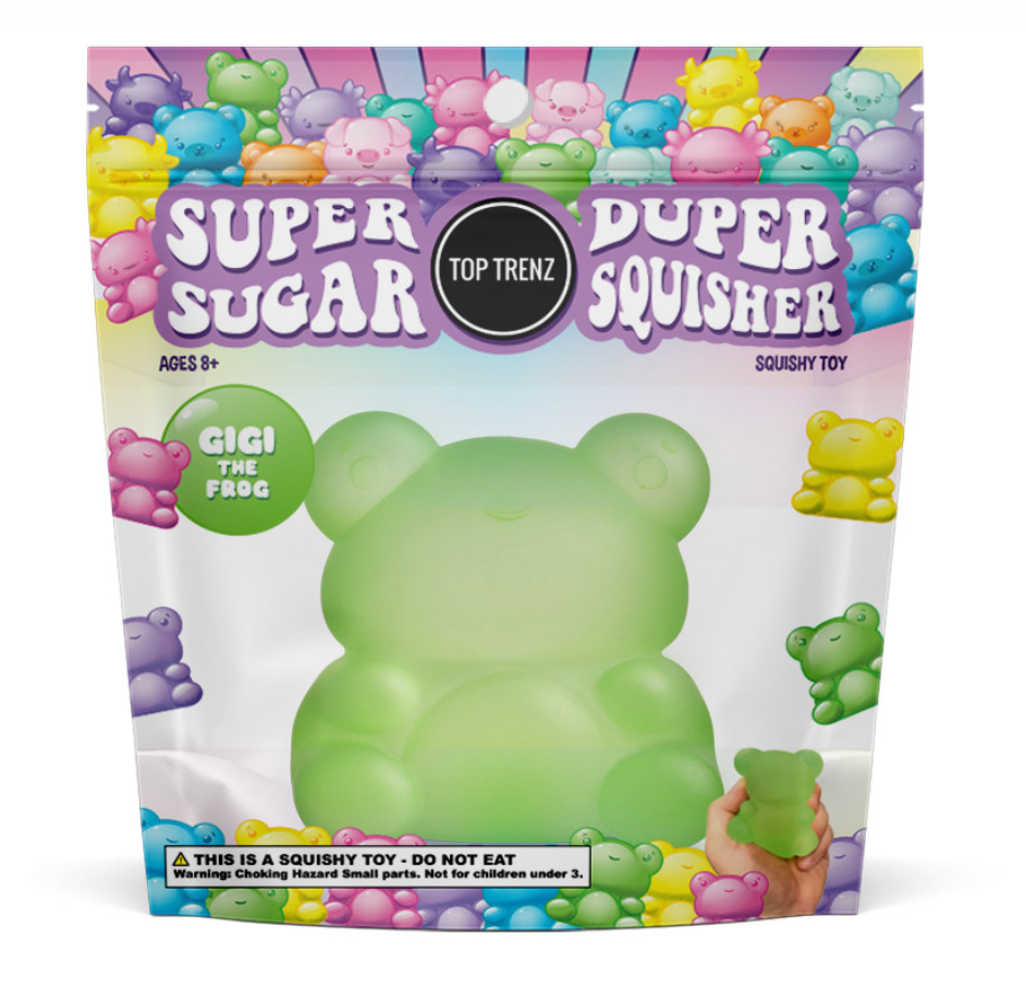 Super Duper Sugar Squisher~ Gigi the  Frog
