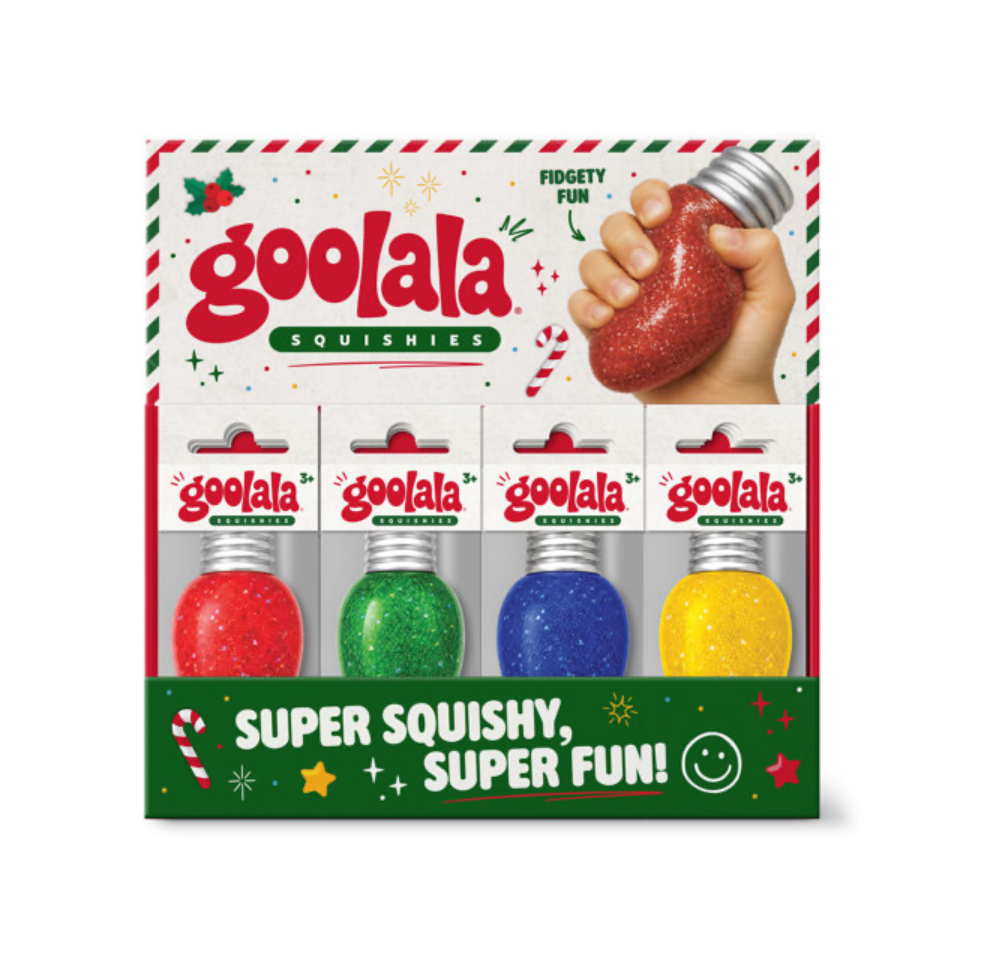 ***Coming soon***  Goolala Christmas Squishies Jingle Bulb