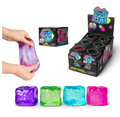 ***COMING SOON***Scrunchems Textured Sugar Cube 2.5 Inch Squishy Sensory Toy - Assorted