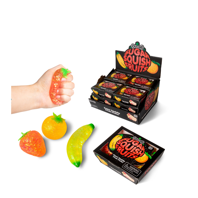 ***COMING SOON***SCRUNCHEMS SUGAR SQUISH FRUITS