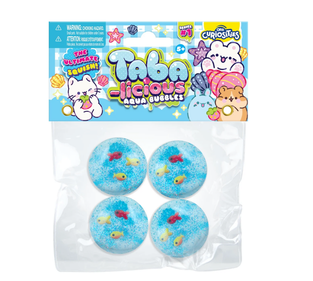 **NEW ITEM**ORB Curiosities Taba-licious™ Aqua Bubbles Squishy Sensory Toy - Assorted