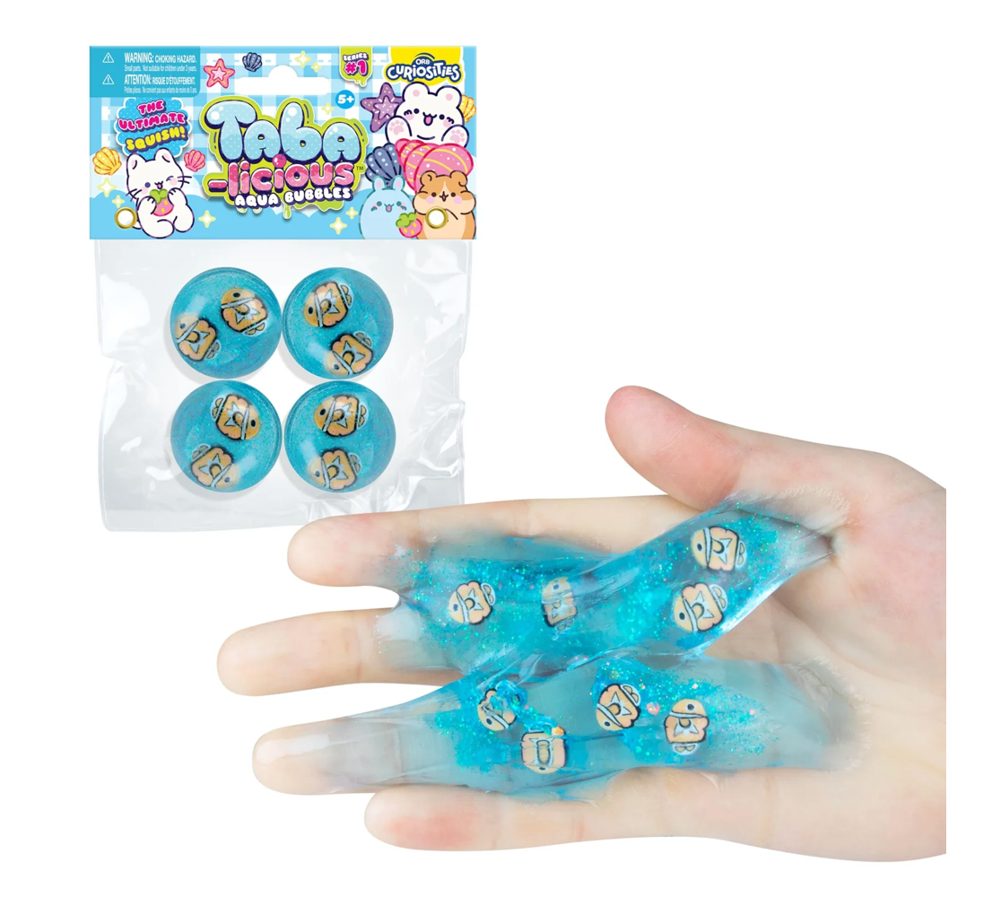 **NEW ITEM**ORB Curiosities Taba-licious™ Aqua Bubbles Squishy Sensory Toy - Assorted
