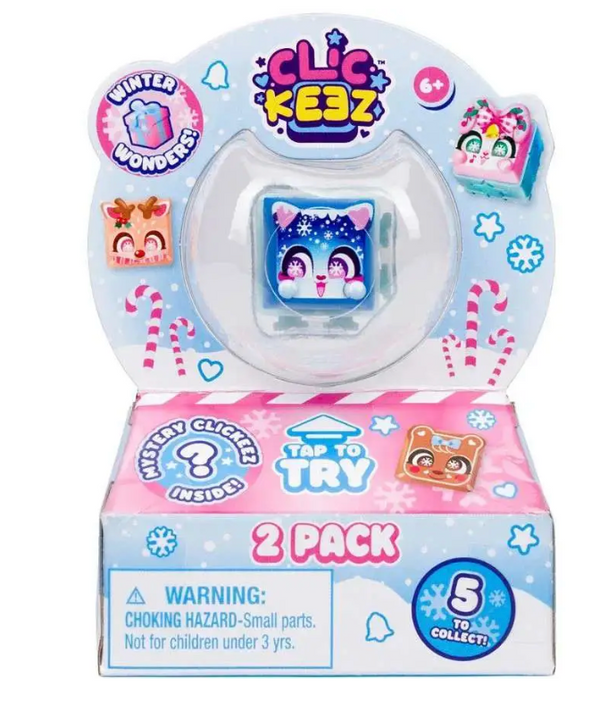 Clickeez Holiday Winter Wonders Mystery 2-Pack