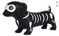 Toymendous Squishy Weenie Dog - Skeleton
