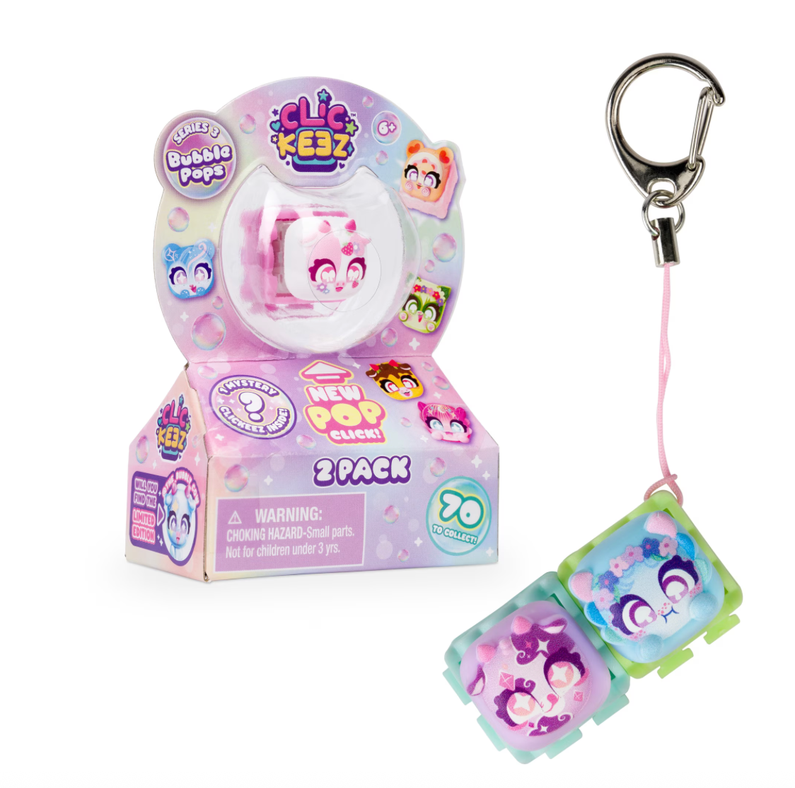 Clickeez S3 2-Pack Fidget Toy