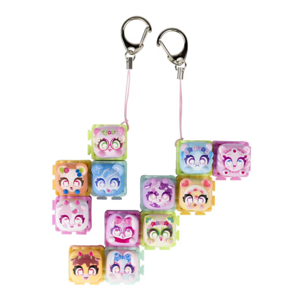 Clickeez Series 3 12-Pack, 12 Collectible Character Keyboard Keys Click and Clack