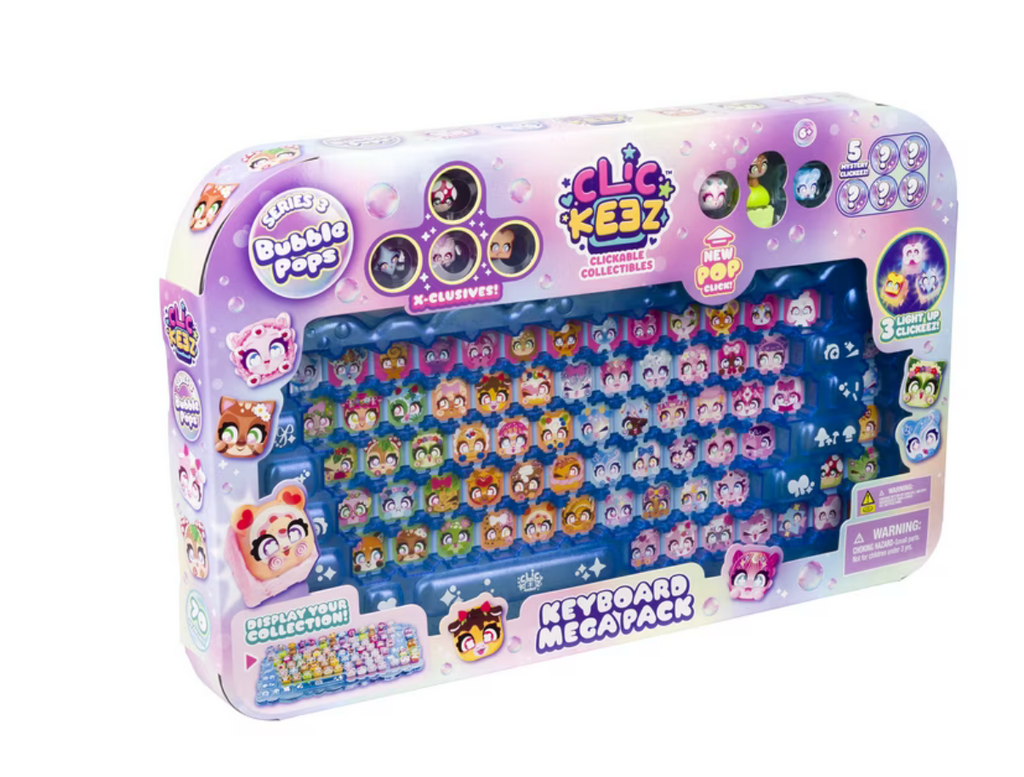 Clickeez S3 - Bubble Pops - Keyboard Mega Pack