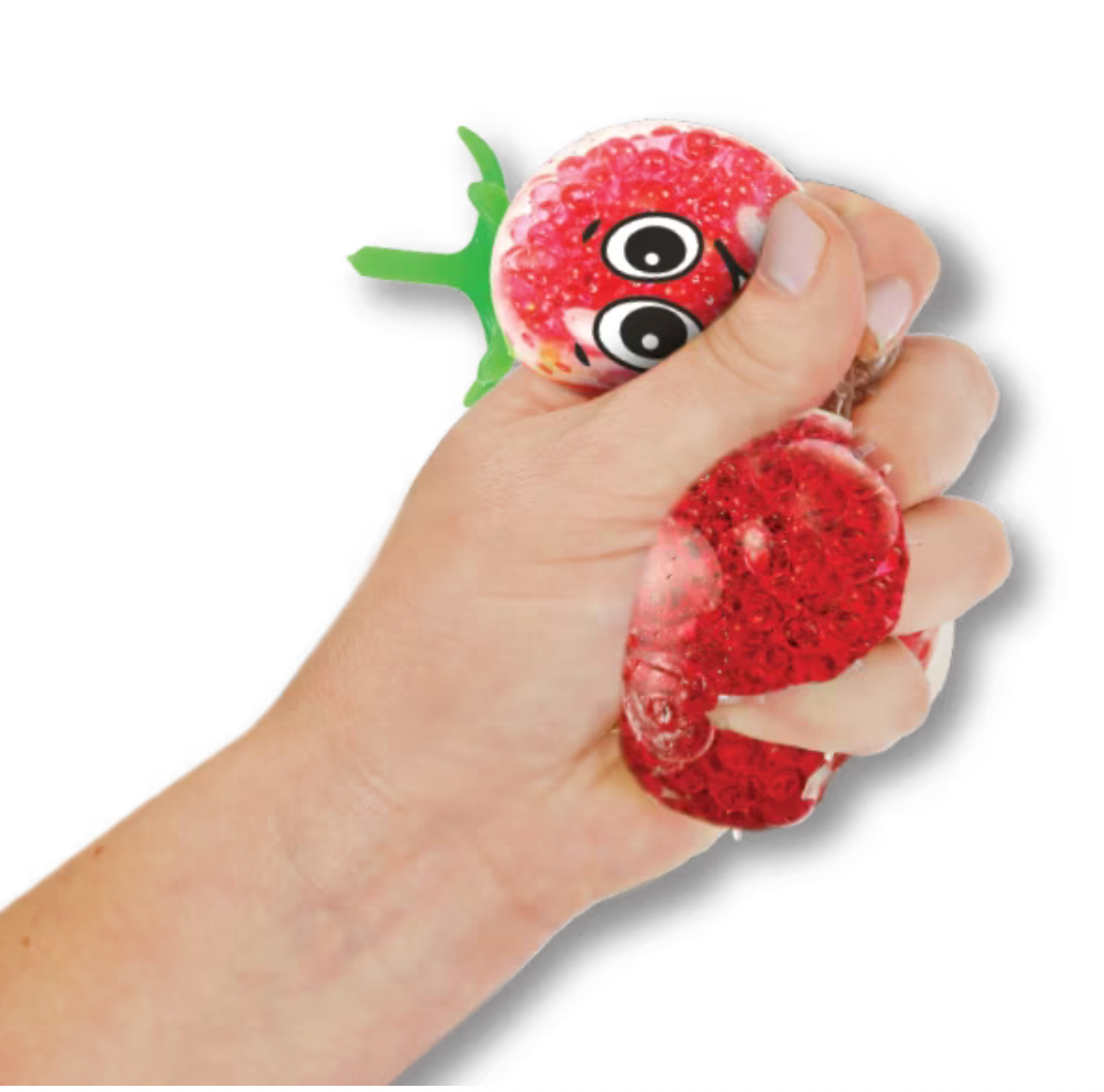 Ja-Ru Squish Attachment Globby Frootsies Novelty Squeeze Fruit Toy
