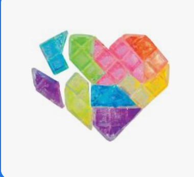 ORB™  Sugar Swaps Squish Bricks Heart