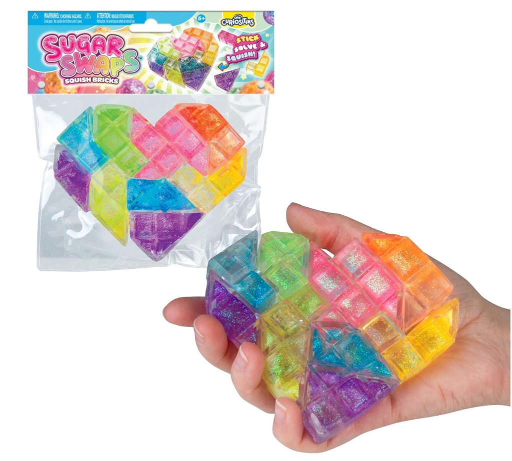 ORB™  Sugar Swaps Squish Bricks Heart