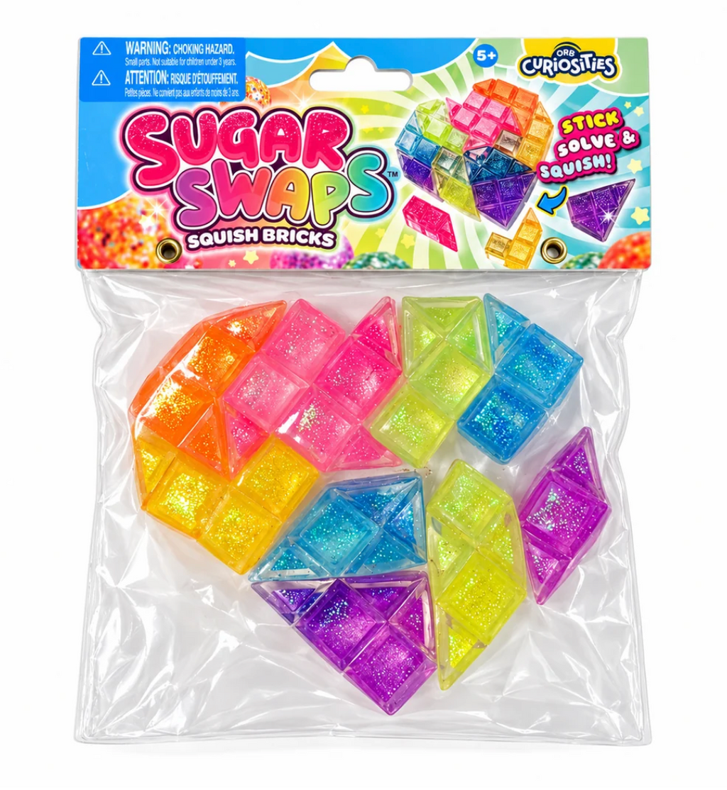 ORB™  Sugar Swaps Squish Bricks Heart