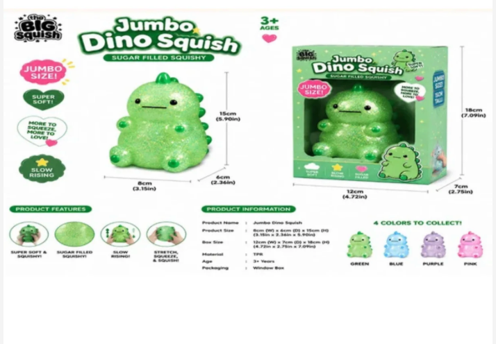Jumbo Dino Squish