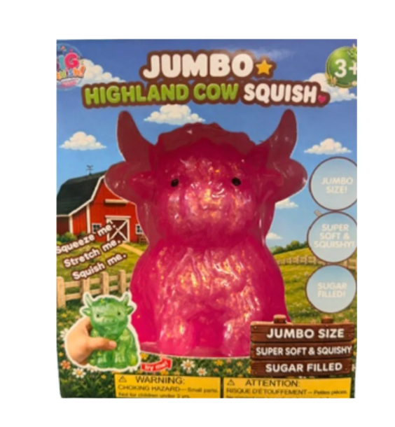 Jumbo Highland Cow Squish
