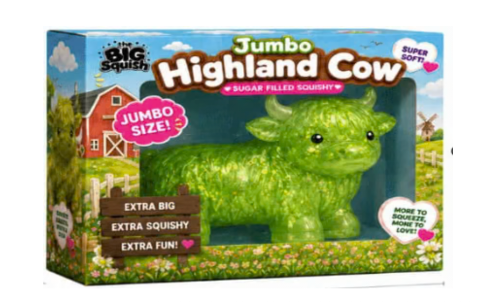 Jumbo Highland Cow Squish