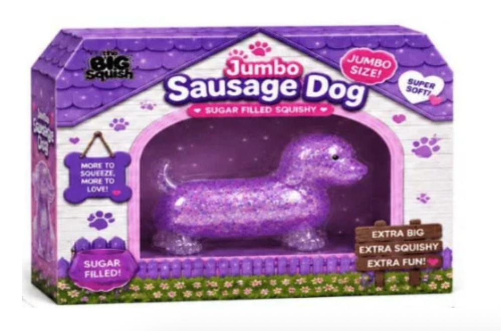 Jumbo Sausage Dog Squish