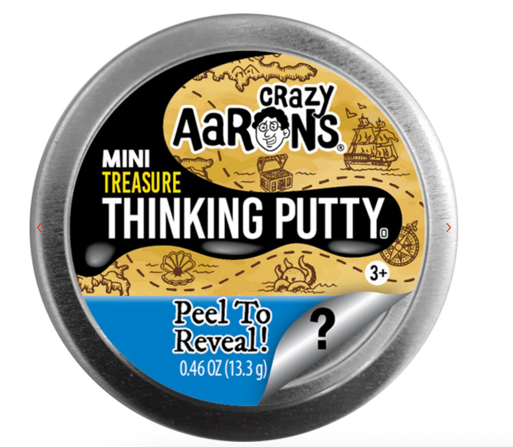 Crazy Aaron's Thinking Putty - Treasure Surprise 2" Tin