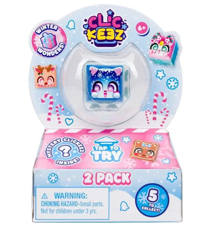 Clickeez Holiday Winter Wonders Mystery 2-Pack