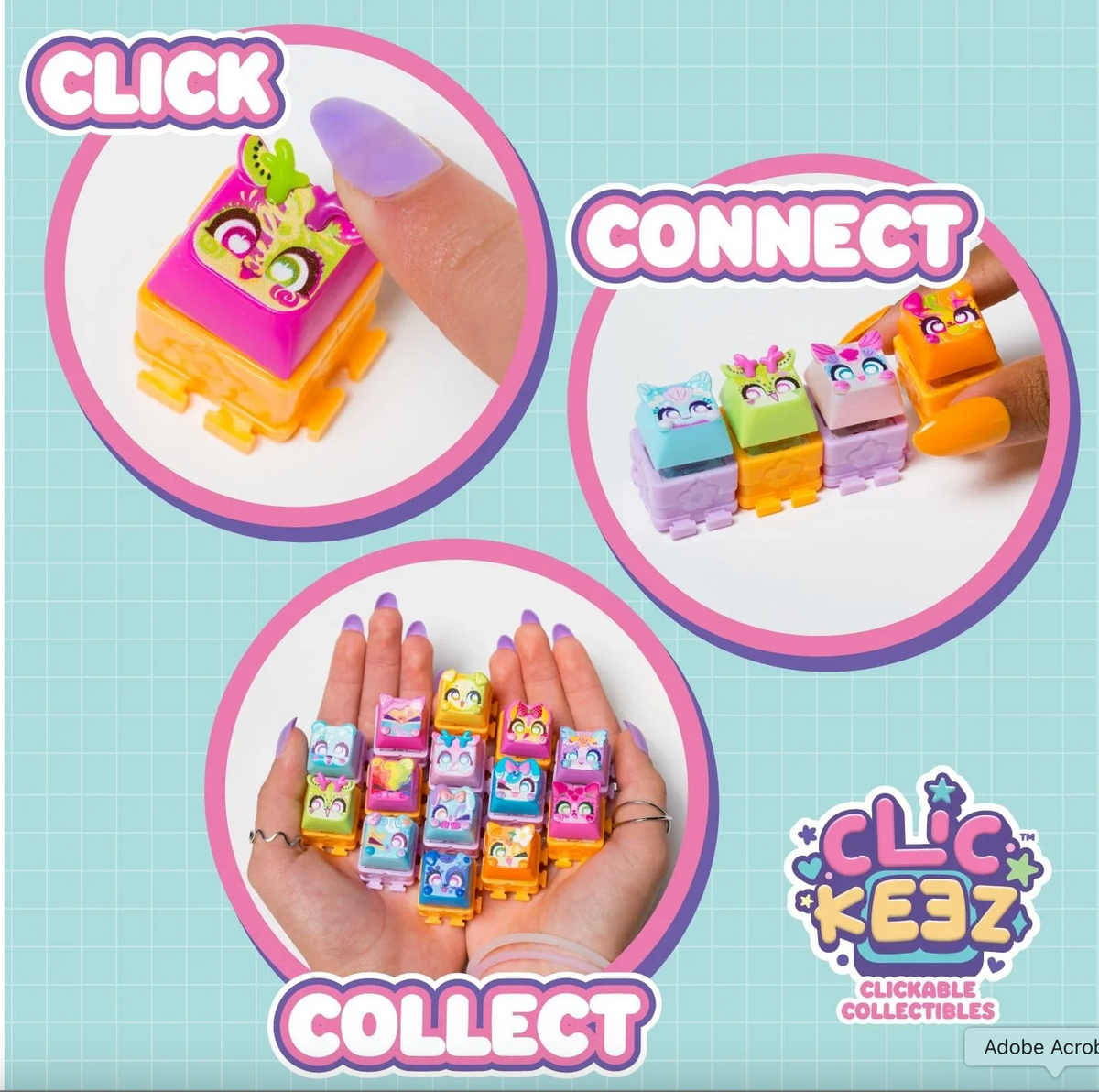 Clickeez Series 2 Mystery 2-Pack